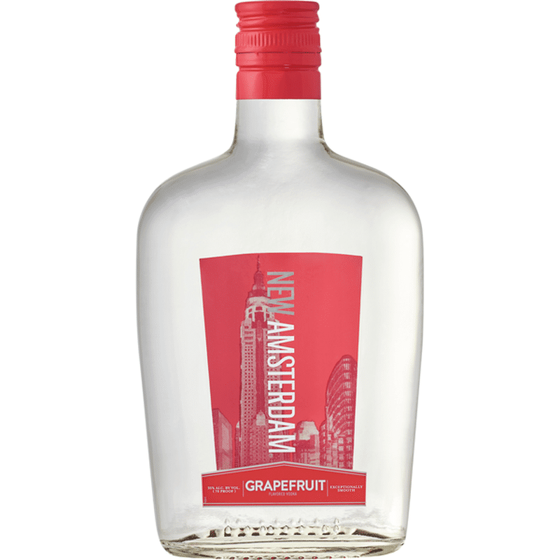 New Amsterdam Grapefruit Flavored Vodka (375 ml) Instacart