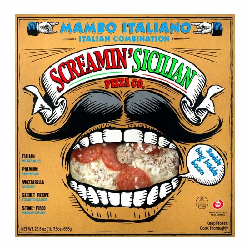 Screaming sicilian pizza