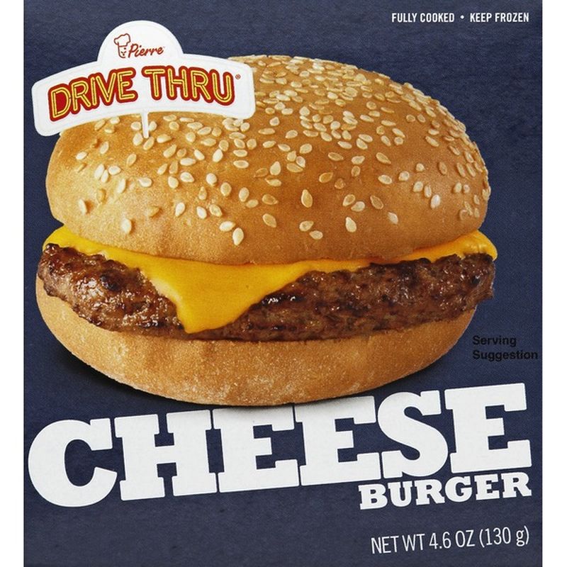 Pierre's Cheeseburger (4.6 oz) Delivery or Pickup Near Me Instacart