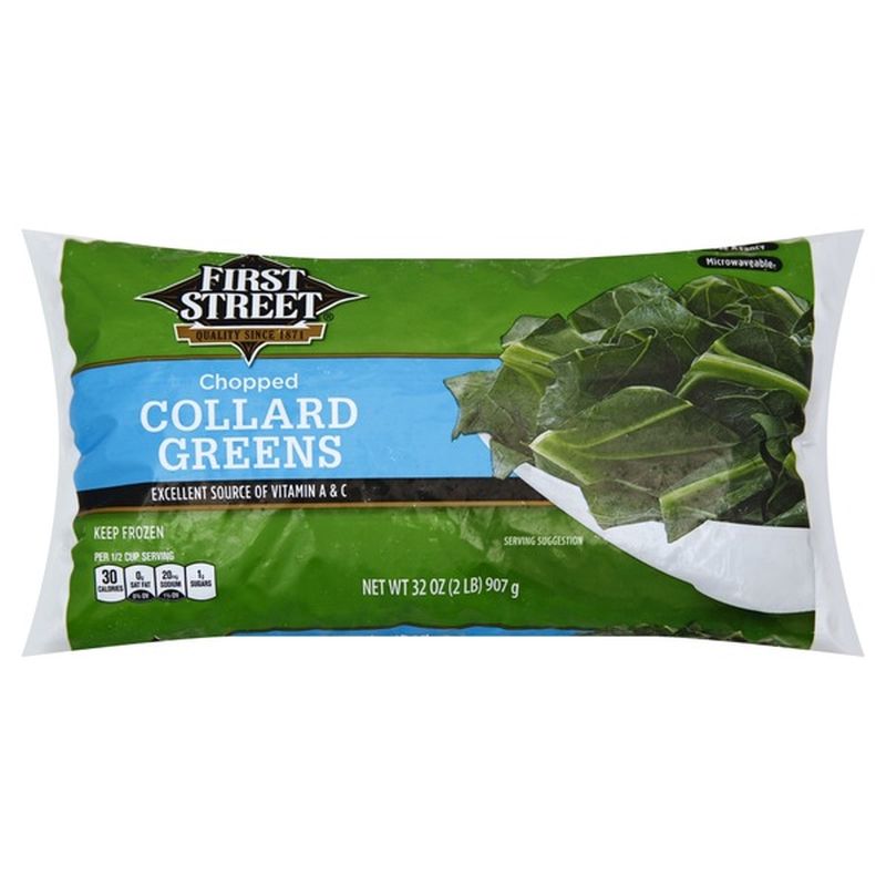First Street Chopped Collard Greens (2 lb) Instacart