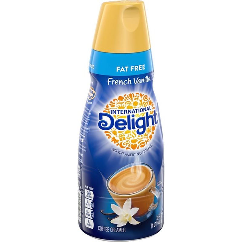 International Delight Nonfat French Vanilla Coffee Creamer (32 fl oz ...