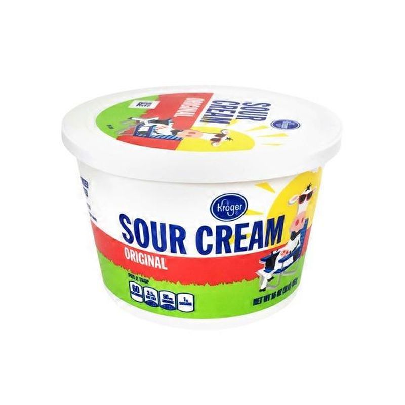 Kroger Original Sour Cream (16 oz) - Instacart