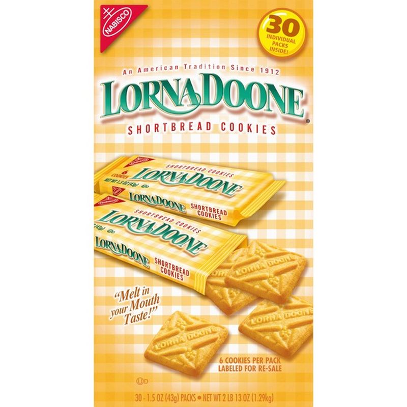 Nabisco Lorna Doone Shortbread Cookies (1.5 oz) from Costco Instacart