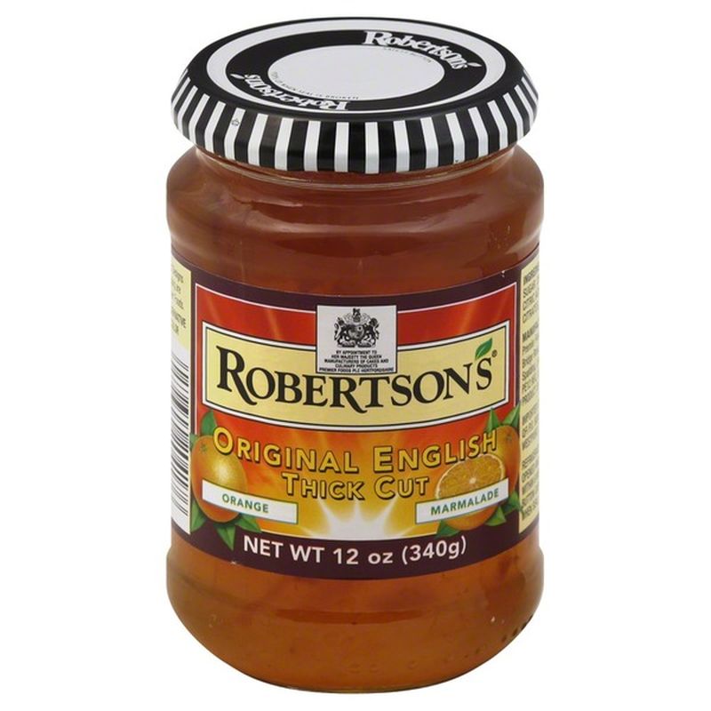 Robertson's Marmalade, Orange, Original English, Thick Cut (12 oz