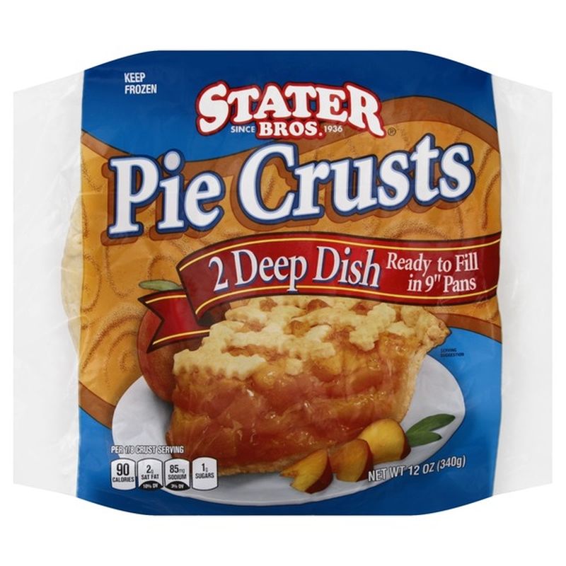 Stater Bros Deep Dish Pie Crusts (2 ct) from Stater Bros. Instacart