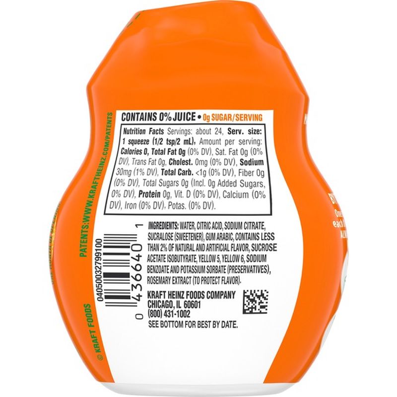 Tang Orange Liquid Concentrate Drink Mix (1.62 fl oz) Instacart