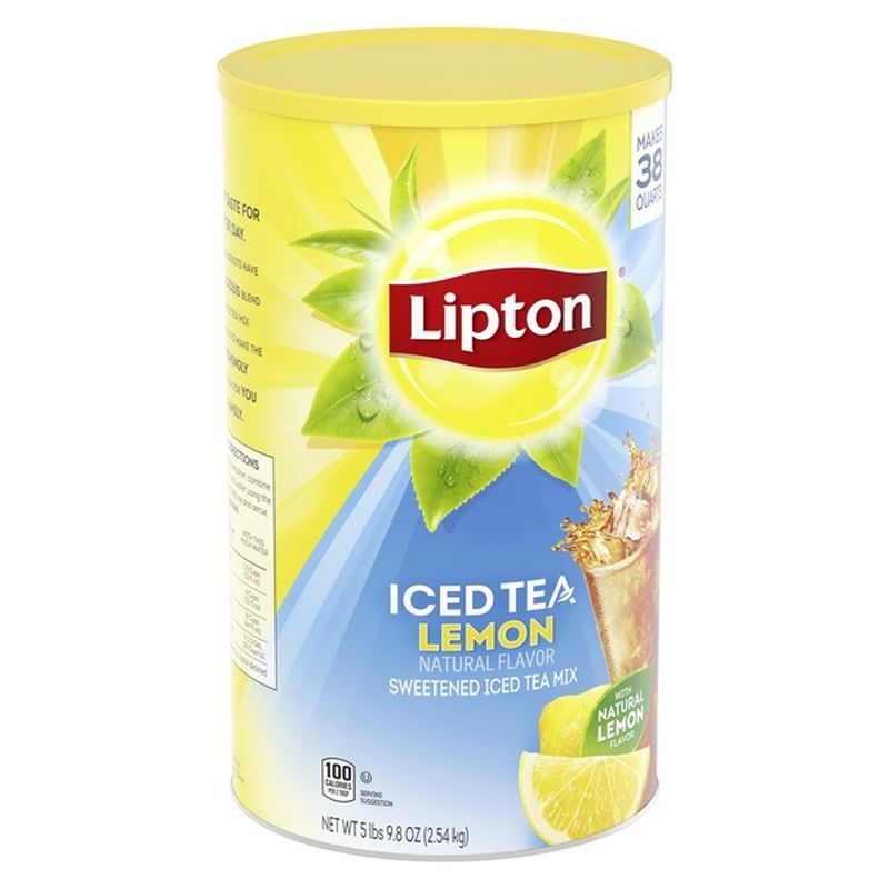 Lipton Iced Tea Mix Lemon (5 oz) from Costco - Instacart