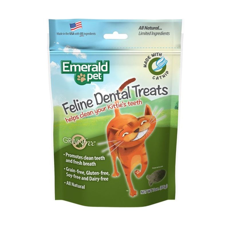 Emerald Pet Products Smart N Tasty Feline Dental Grain Free Catnip