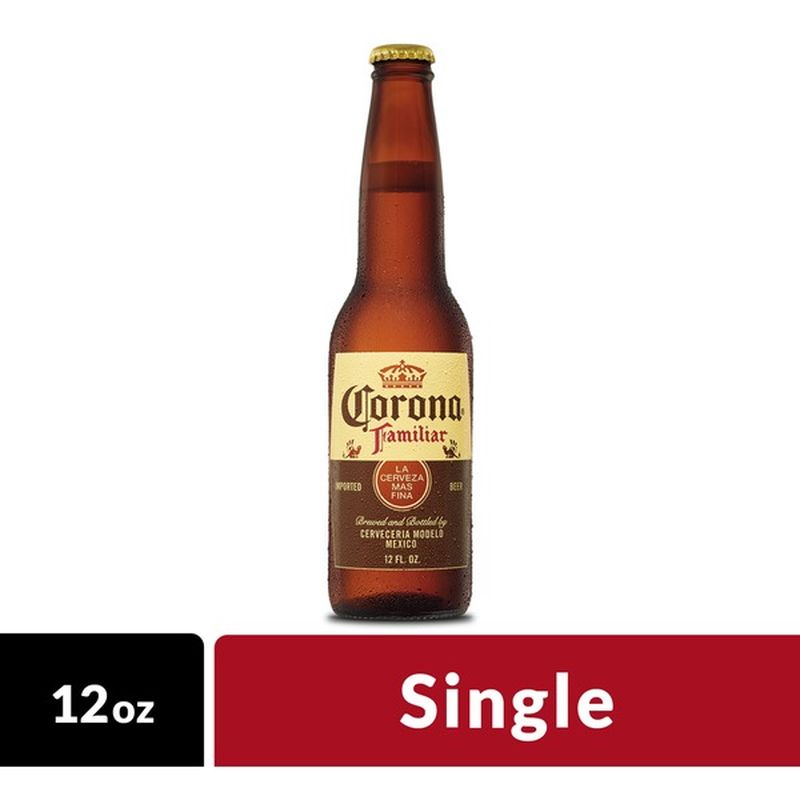 Corona Familiar Mexican Lager Beer Bottle (12 fl oz) - Instacart