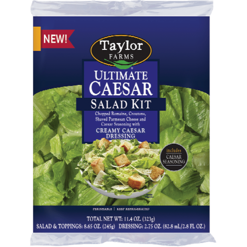 Taylor Farms Ultimate Caesar Salad Kit (11.4 Oz) - Instacart