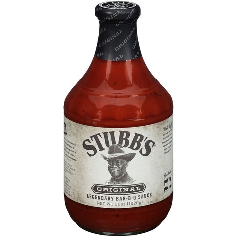 Stubb S Original Legendary Bar B Q Sauce 36 Oz Instacart