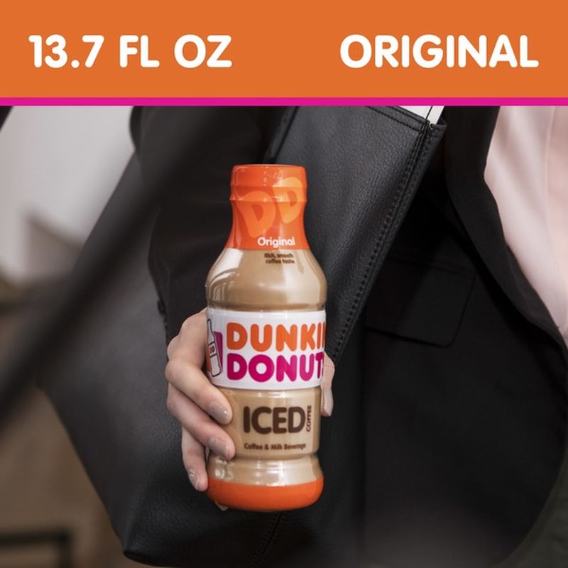 Dunkin' Donuts Original Iced Coffee Bottle (13.7 oz