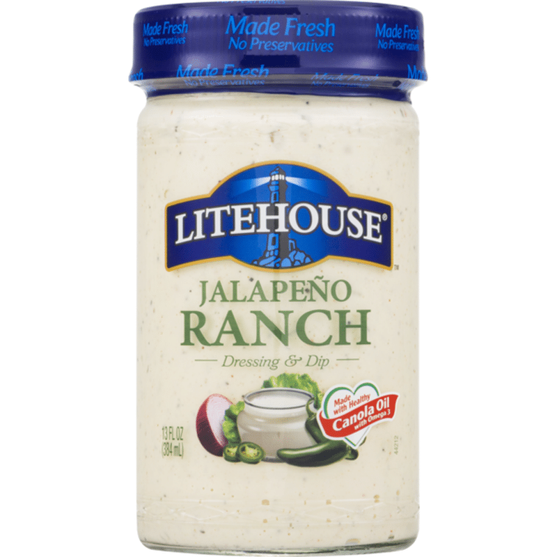 Litehouse Jalapeño Ranch Dressing & Dip (13 fl oz) Instacart