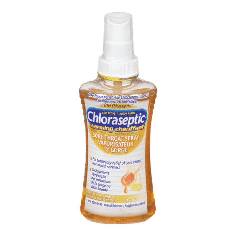 Chloraseptic CN) Sore Throat Spray Honey Lemon (177 ml) - Instacart