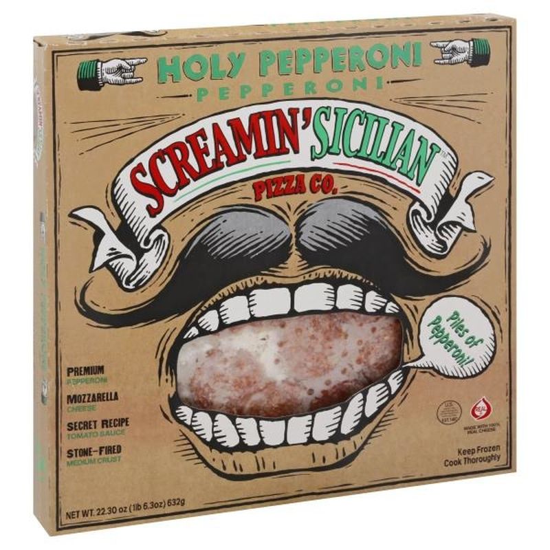 Screamin' Sicilian Pizza, Pepperoni, Holy Pepperoni (22.3 oz) from