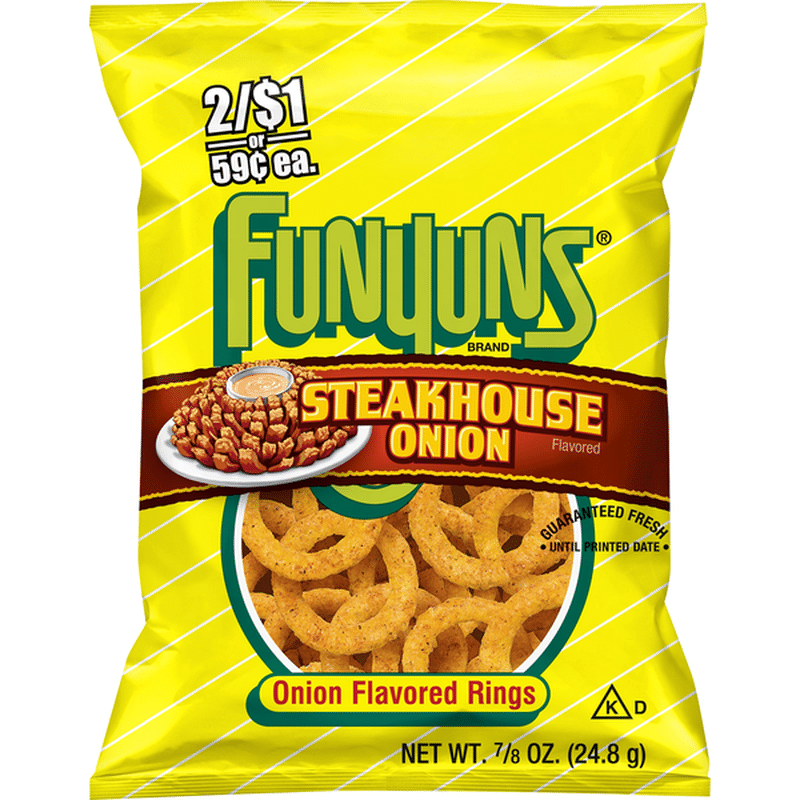 FUNYUNS Steakhouse Onion Flavored Rings (0.875 oz) Instacart