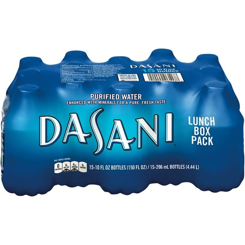Dasani Purified Water Bottles Enhanced with Minerals (10 fl oz) Instacart