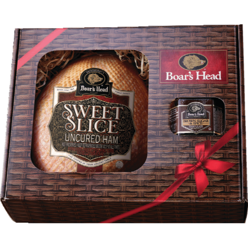 Boar's Head Sweet Slice Ham & Glaze Gift Box (each) Instacart