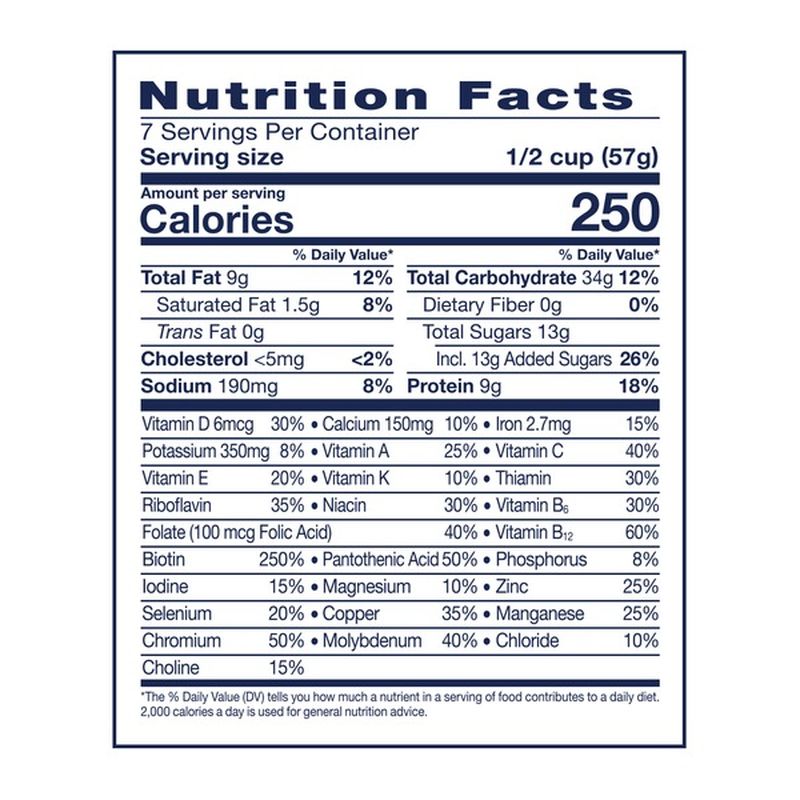 Ensure Original Nutrition Powder Vanilla Shake Mix Can (14 oz) Instacart