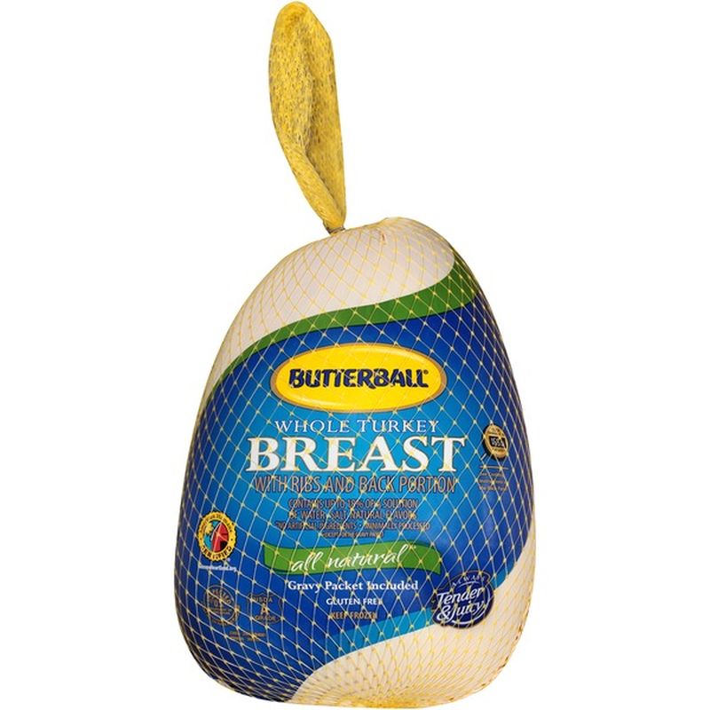 Butterball Whole With Ribs Back Portions Turkey Breast Instacart