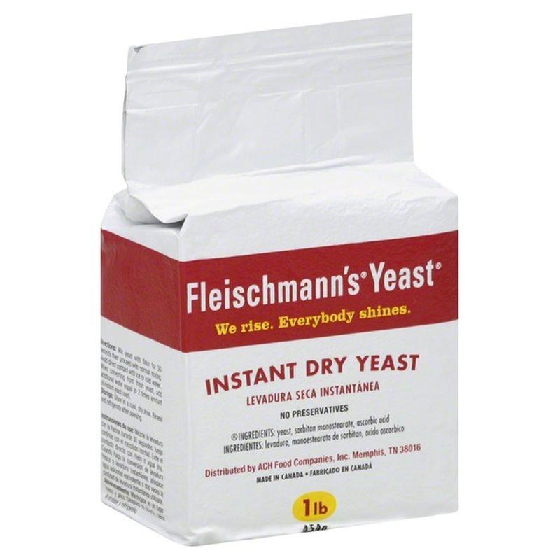 Fleischmanns Yeast Instant Dry Yeast 1 Lb Instacart 6872