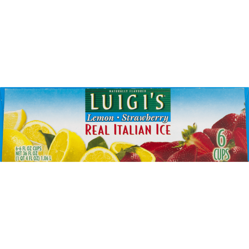 Luigi's Real Italian Ice (6 fl oz) Instacart