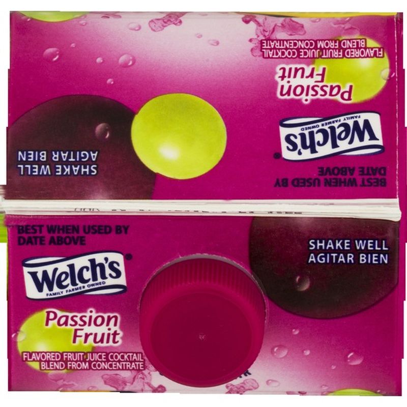 Welch's Fruit Juice Cocktail Blend Passion Fruit (59 fl oz) from Stater