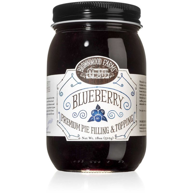 Brownwood Farms Blueberry Premium Pie Filling & Topping