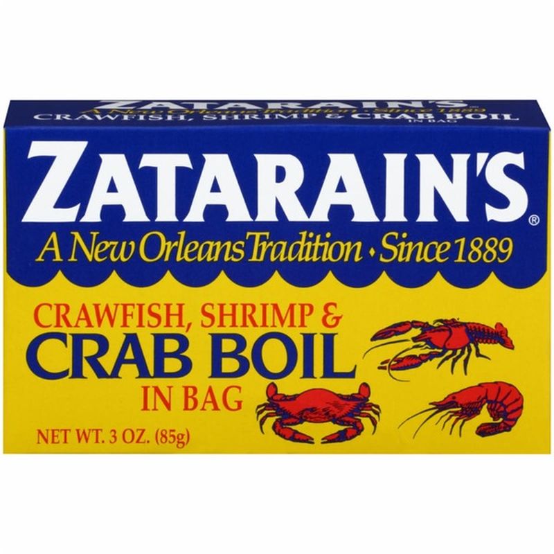 Zatarain's® Crawfish, Shrimp & Crab Boil (3 oz) from Kroger Instacart