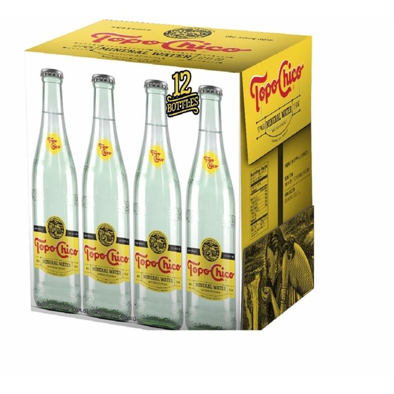 Topo Chico Mineral Water Glass Bottles (12 fl oz) from Kroger Instacart