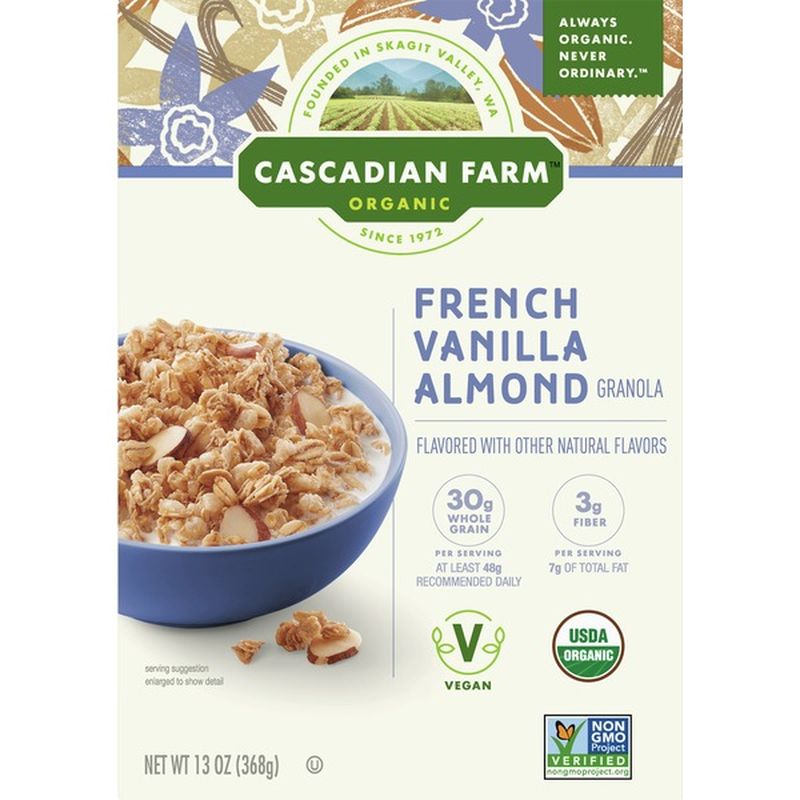 Cascadian Farm Granola, French Vanilla Almond (13 oz) from Safeway