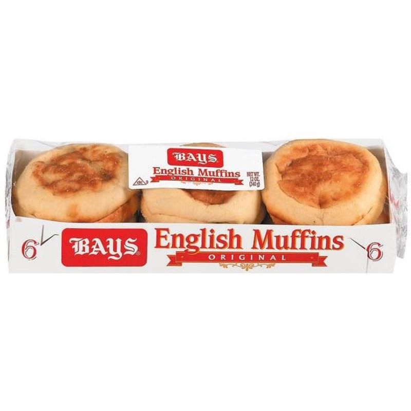 Bays Original English Muffins (12 oz) from Publix Instacart