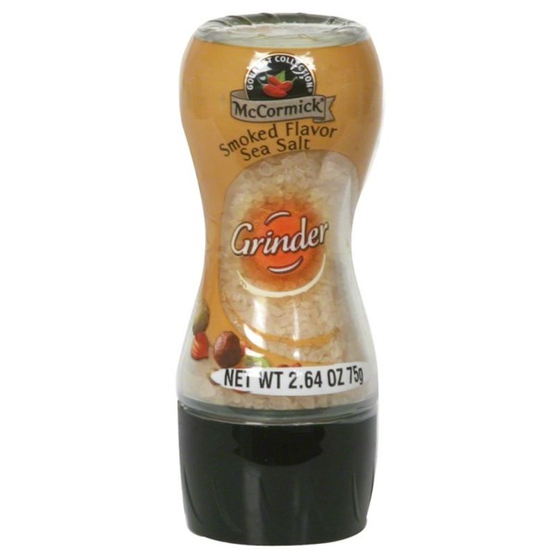 McCormick® Sea Salt, Smoked Flavor, Grinder (2.64 oz) Instacart