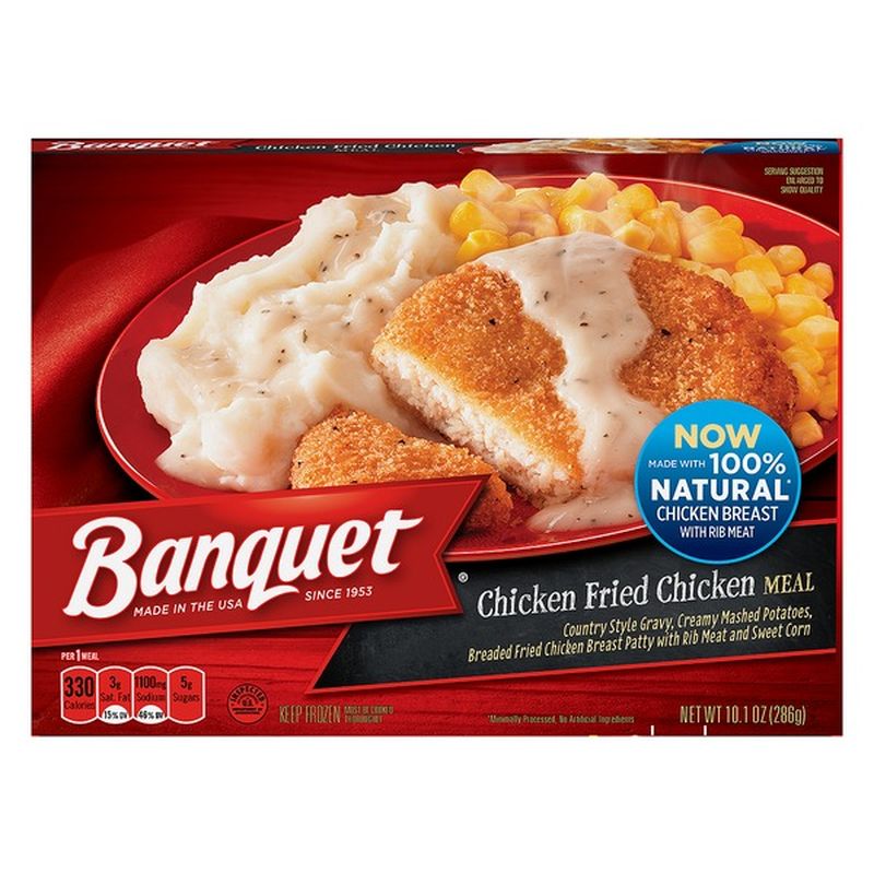 Banquet Classic Chicken Fried Chicken Meal (10.1 oz) from Stater Bros