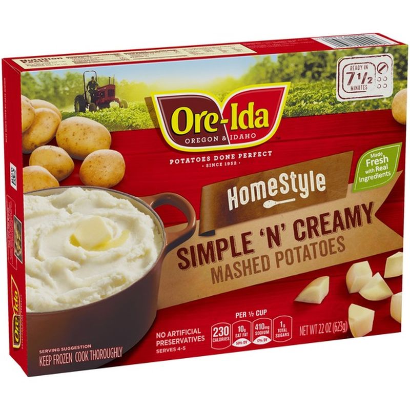 Ore-Ida Homestyle Simple N' Creamy Mashed Potatoes