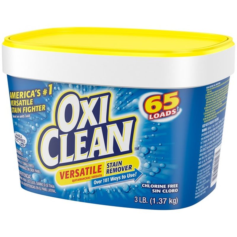 Oxi Clean Versatile Stain Remover Powder, 3 s (3 lb) from Walmart