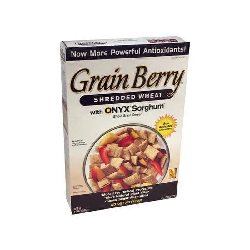 Grain Berry Shredded Wheat Whole Grain Cereal With Onyx (14 oz