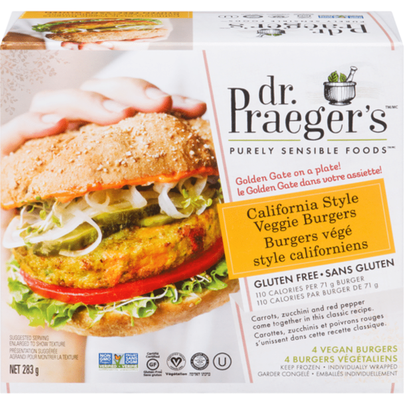 Dr. Praeger's Gluten Free California Veggie Burgers