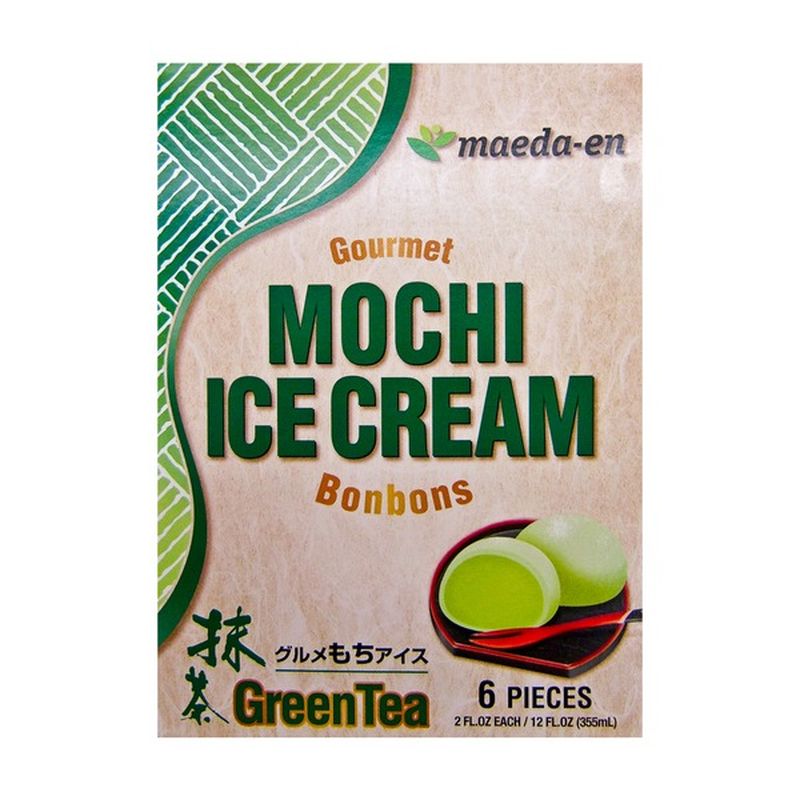Maeda En Green Tea Mochi Ice Cream Bonbons (12 oz) Instacart