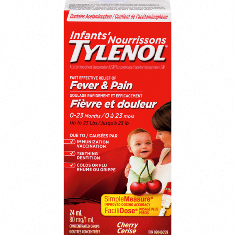 tylenol drops