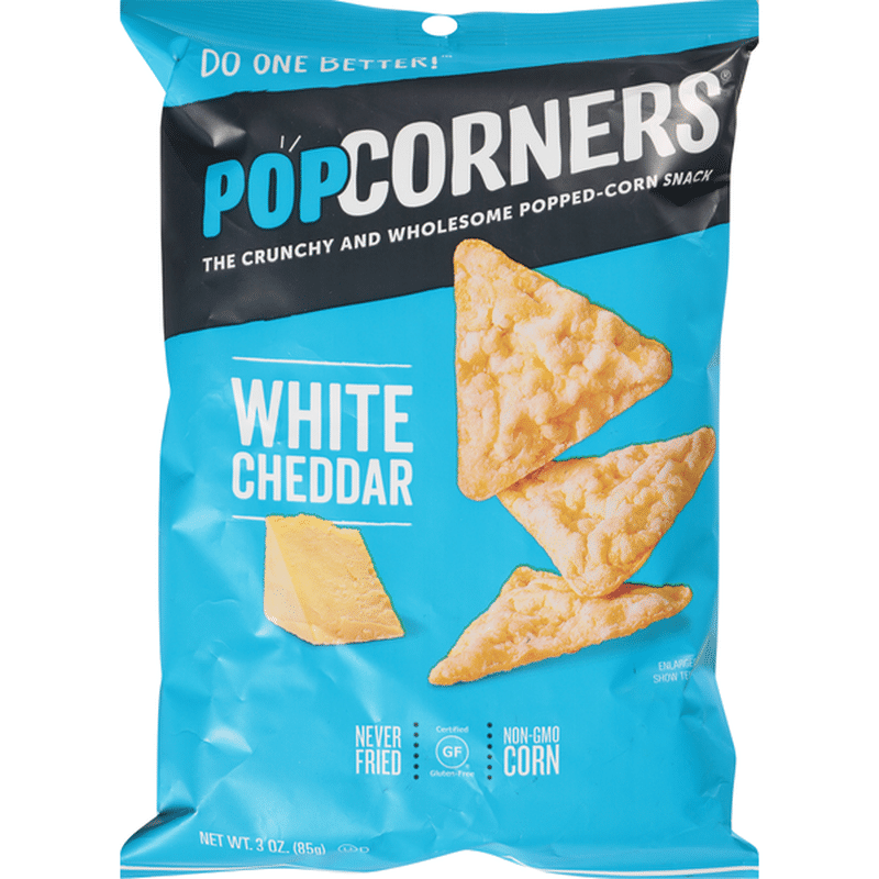 Popcorners Popped-corn Snack, White Cheddar (3 Each) Delivery Or Pickup 