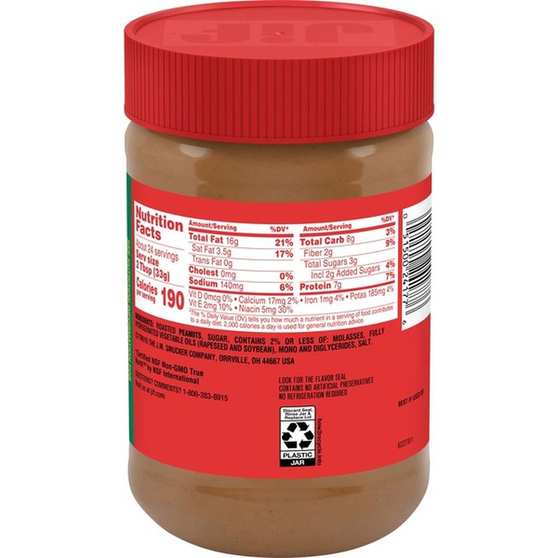 Jif Peanut Butter (28 oz) from Mollie Stone's Markets - Instacart