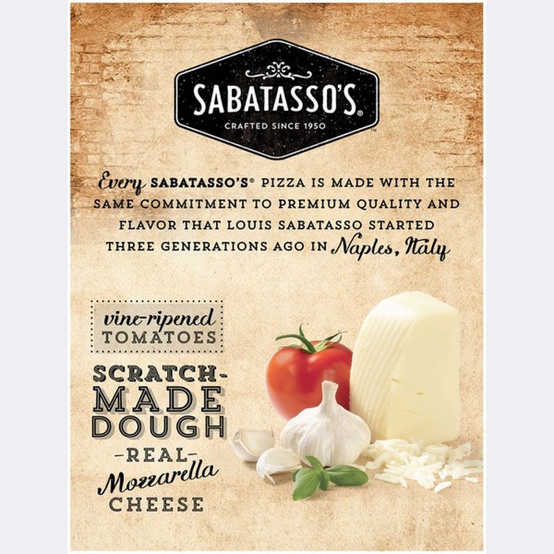 Sabatasso's French Bread Pepperoni Pizza, 48.6 oz