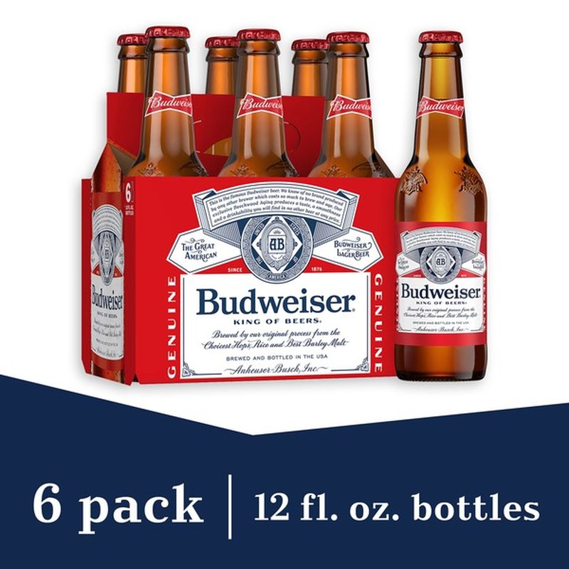 Budweiser Beer Bottles (12 fl oz) - Instacart