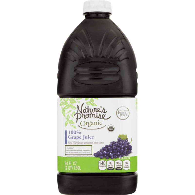 Nature's Promise Organic Grape Juice (64 oz) Instacart