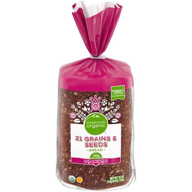 Simple Truth Organic Organic 21 Grains & Seeds Bread