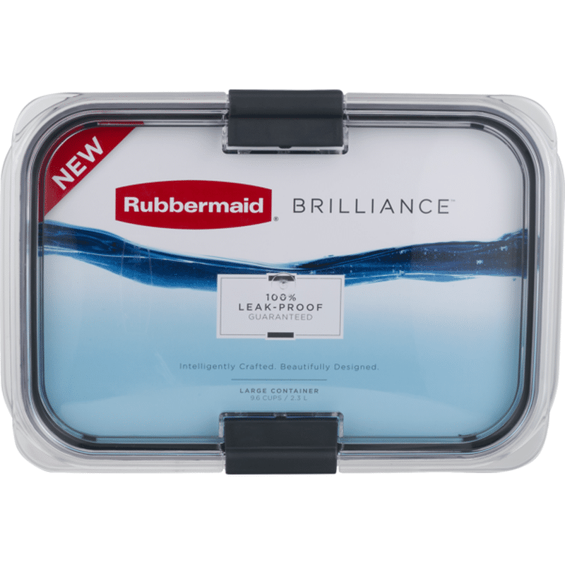 rubbermaid brilliance containers 7.6 pints