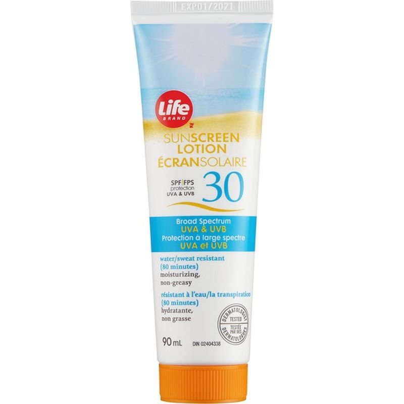 Life Brand Sunscreen Lotion With SPF 30