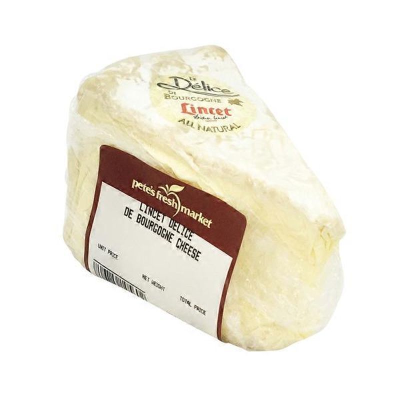 Lincet Delice De Bourgogne Cheese (per lb) - Instacart