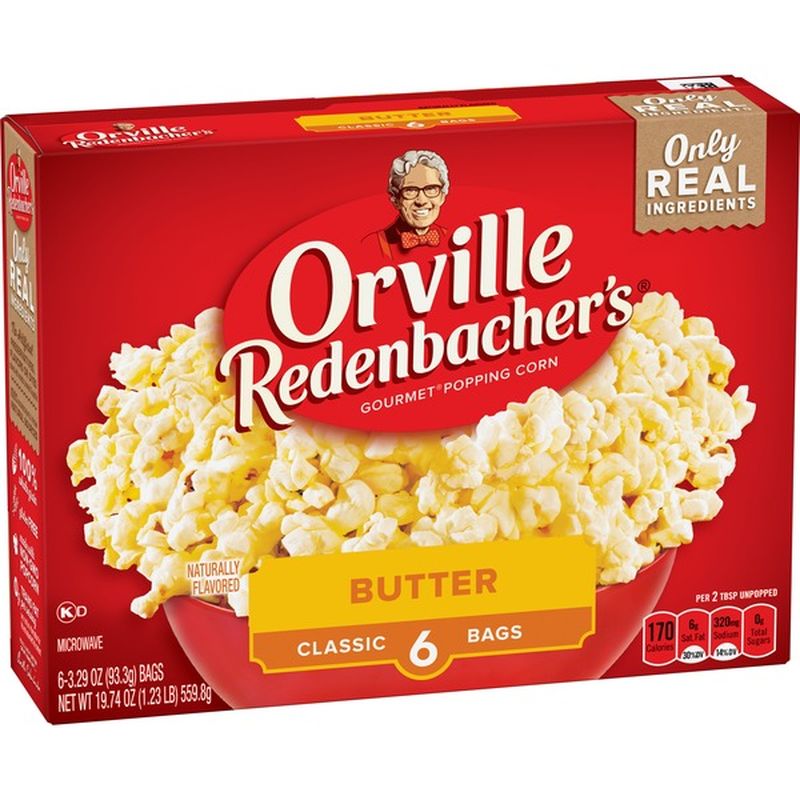 Orville Redenbacher's Butter Popcorn (3.29 oz) from Publix - Instacart